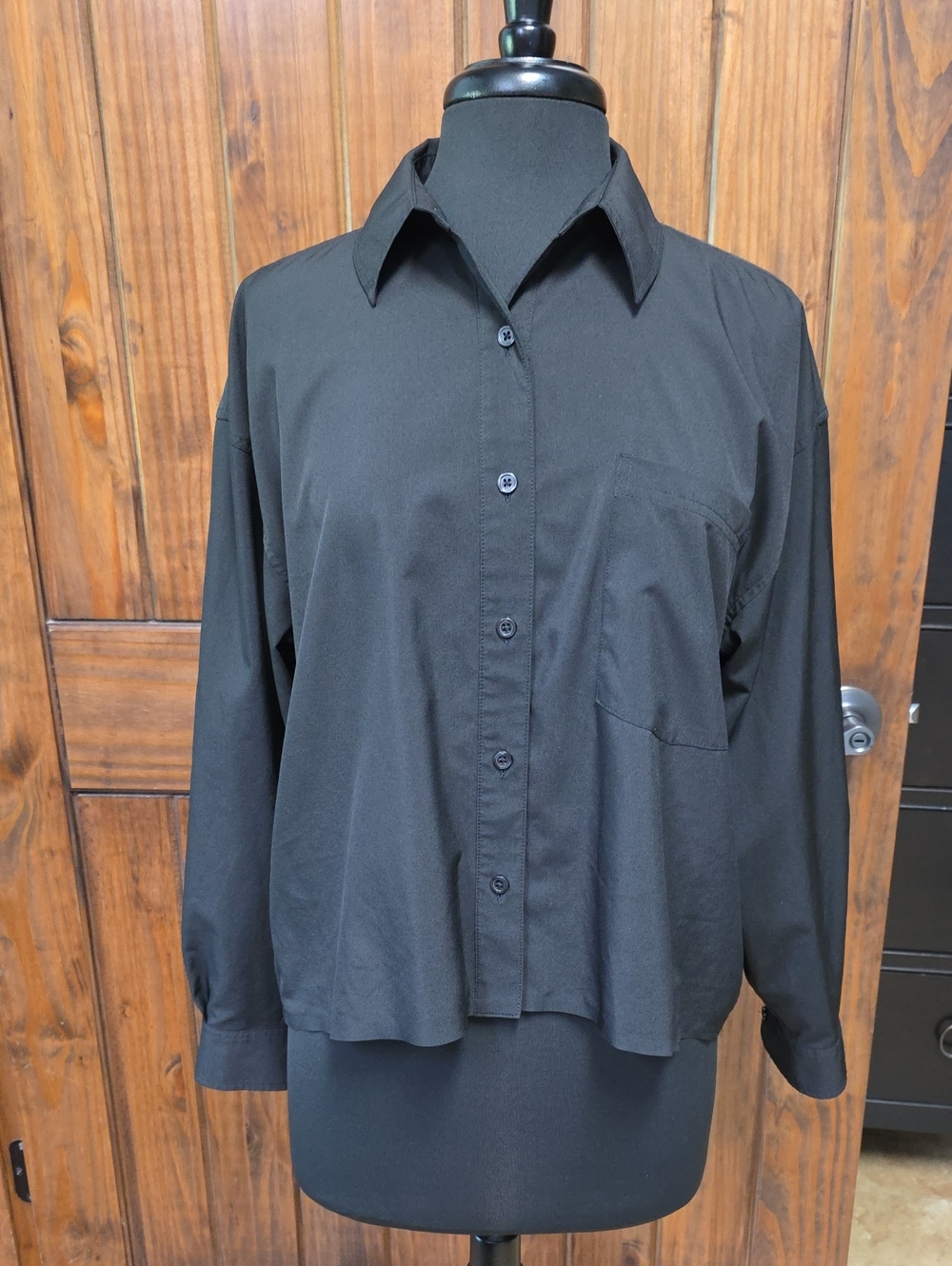 Athleta Cropped Stretch Tech Top - Size M